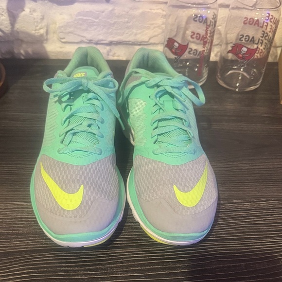Women’s Nike FS Lite Run 3 - Mint & Grey - Picture 2 of 7